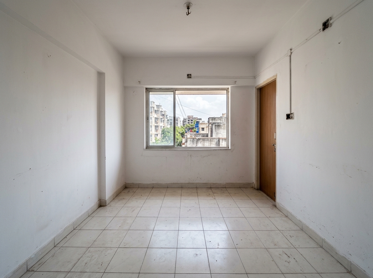 Before: Bare Bedroom Space